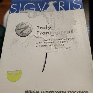 SIGVARIS 770 Series Truly Transparent, Size M3, natural, 20-30 02888